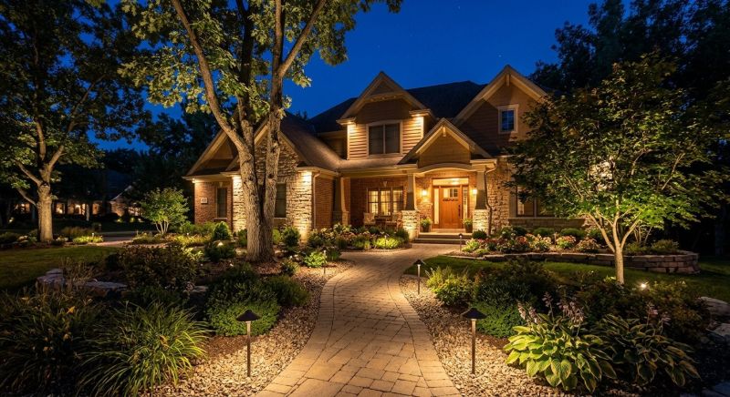 Courtyard Light Installation in Orem, UT