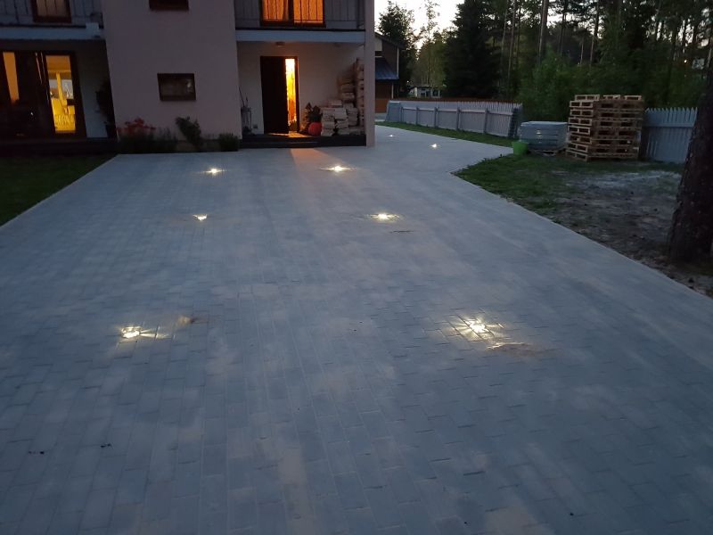 Driveway Lighting Installation