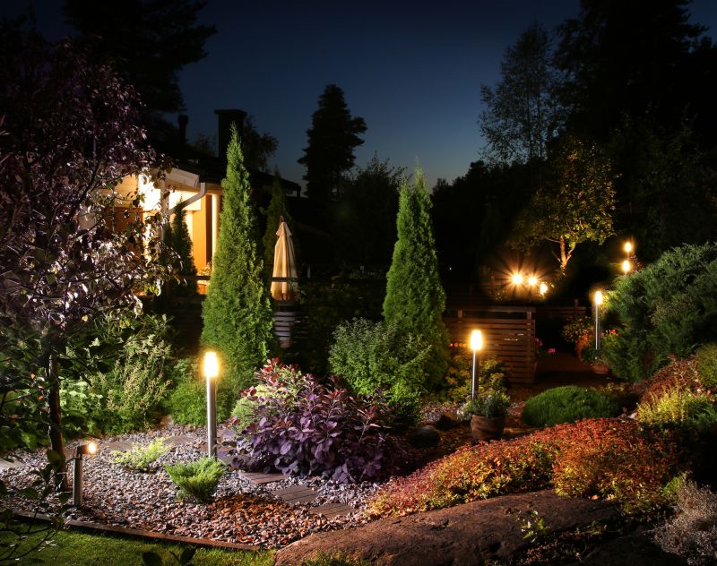 Landscape Lighting Installation