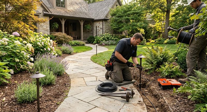 Landscape Lighting Repair in Littleton, CO