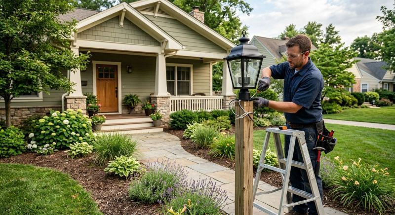 Garden Lighting Installation in Honolulu, HI